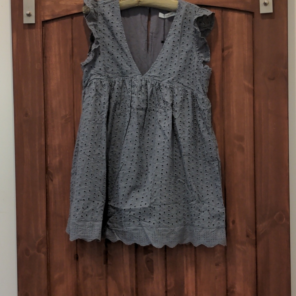 Jessa Embroidered lace romper